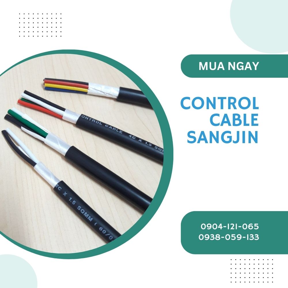 Cáp điều khiển / Cáp tín hiệu SANGJIN - ISO 9001