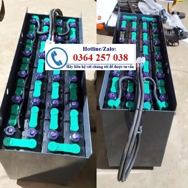 Ắc quy xe nâng, bình điện xe nâng - Giao hàng toán quốc