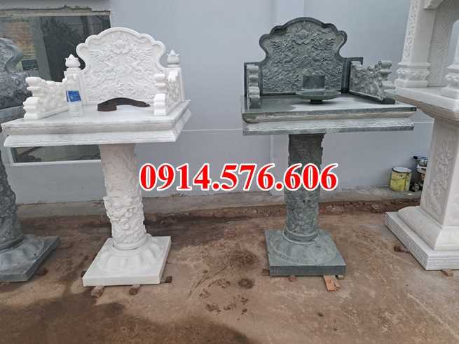 mẫu cột thiên đài đá bán cân thơ, am miếu cây hương thờ thần linh