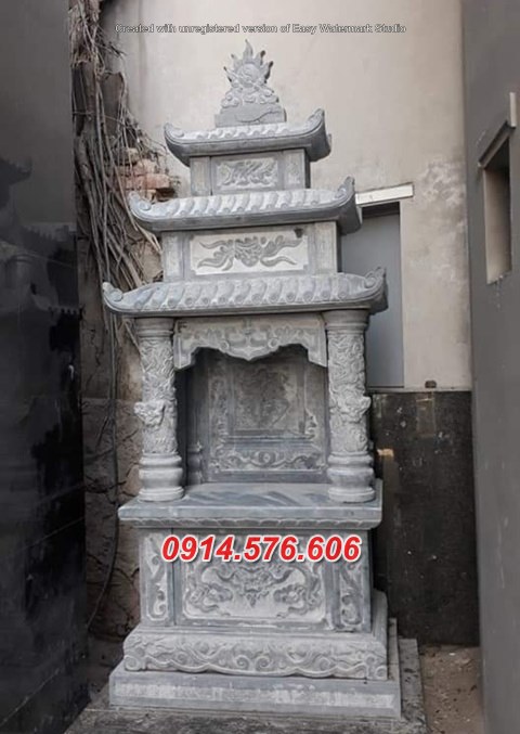 04 mẫu cây hương thờ bằng đá bán ninh bình, bàn thờ ông thiên sài gòn