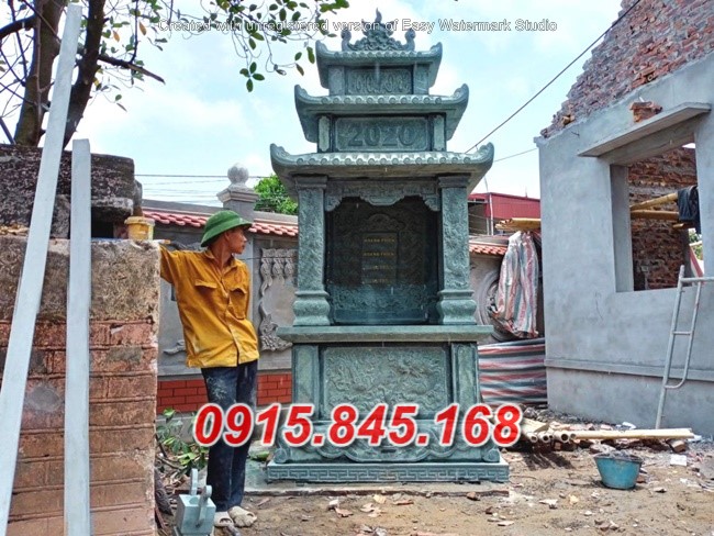 14+ long an nhà mồ ba má bằng đá - khu lăng mộ đá đẹp