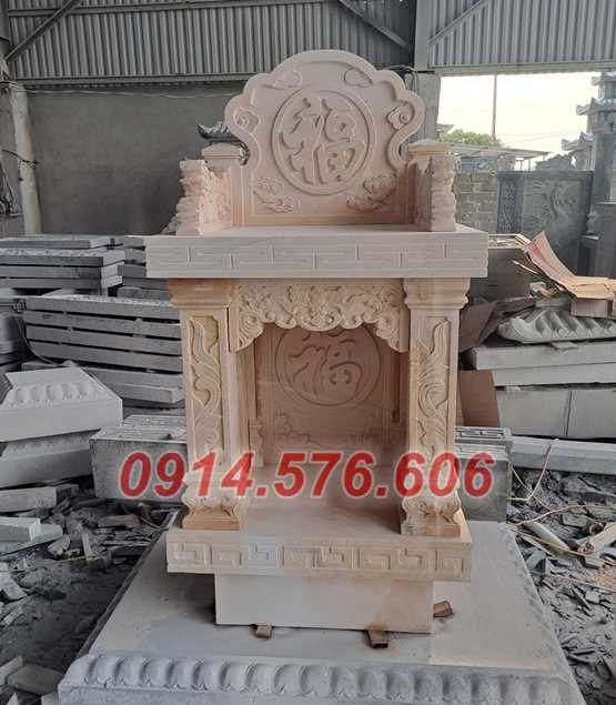 mẫu cây hương thờ bằng đá bán đắk lắk, am miếu ban thờ thần linh