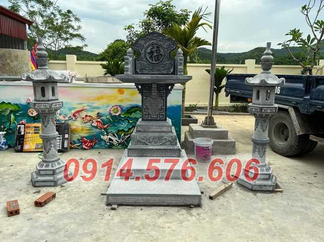 mẫu cây hương thờ bằng đá bán đắk lắk, am miếu ban thờ thần linh