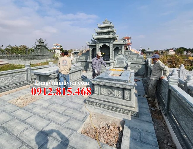 Bán lăng mộ đá đẹp tại Hà Nội - Xây lăng mộ đá gia đình tại Hà Nội
