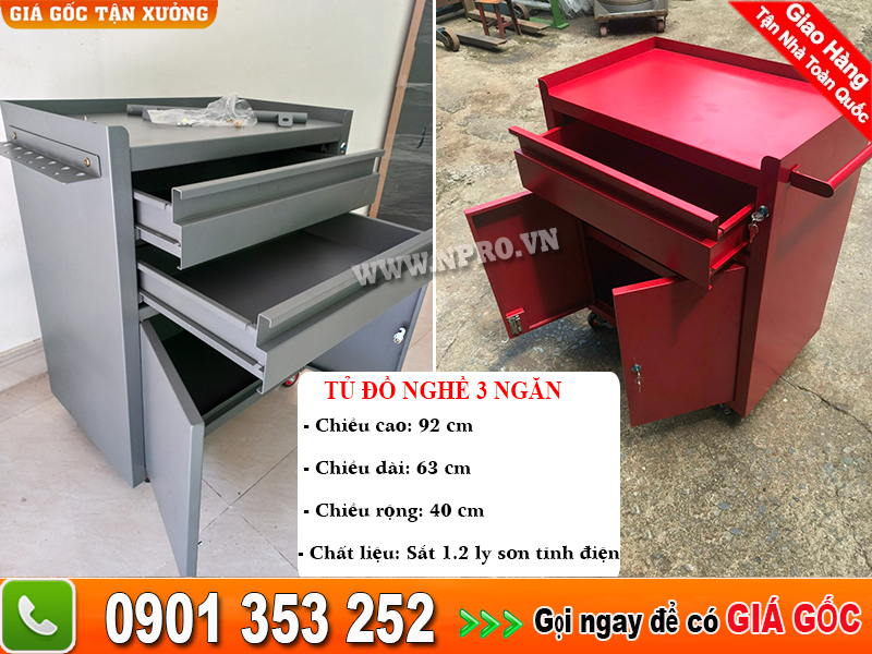 Tủ đồ nghề, tủ dụng cụ - Tủ đựng đồ nghề chất lượng giá rẻ 2023