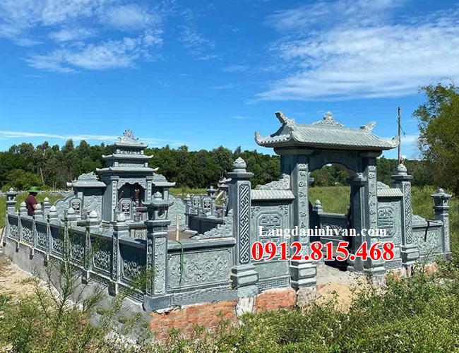 Lăng mộ đá đẹp bán tại Nam Định - Xây lăng mộ đá gia đình ở Nam Định