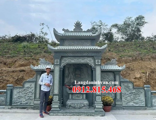 Lăng mộ đá đẹp bán tại Nam Định - Xây lăng mộ đá gia đình ở Nam Định