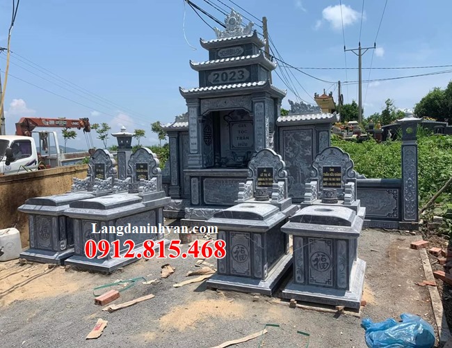 Lăng mộ đá đẹp bán tại Nam Định - Xây lăng mộ đá gia đình ở Nam Định