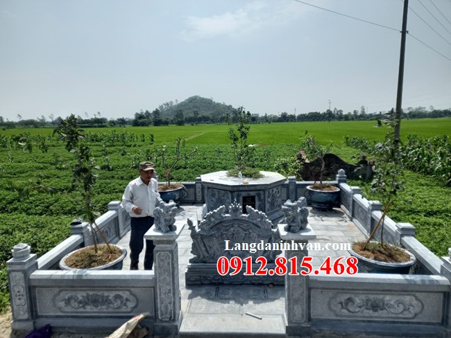 Lăng mộ đá tại Nam Định đẹp - Mộ đá Nam Định đẹp giá rẻ