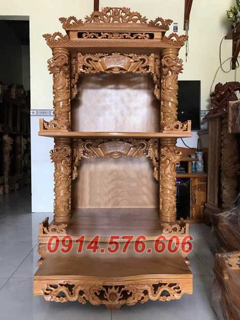mẫu miếu thờ đá đẹp bán tiền giang, cây hương trang khóm tủ thờ