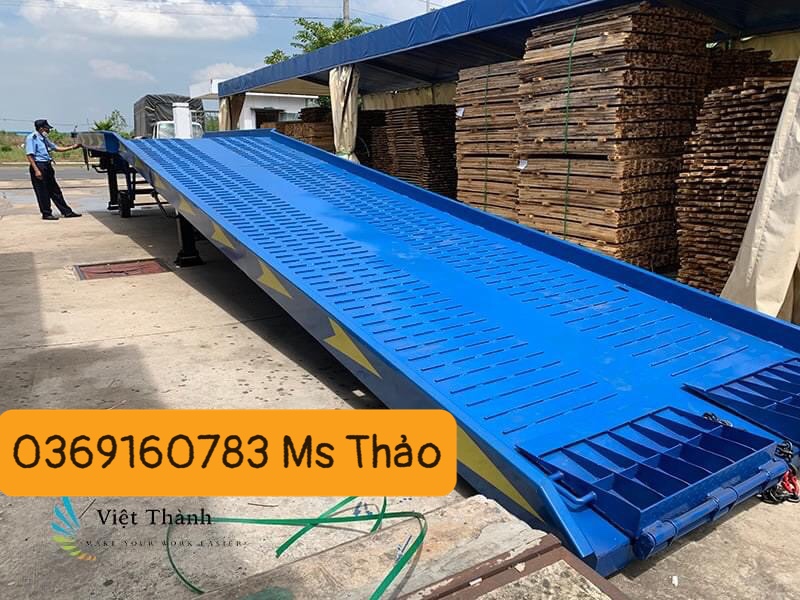 Cầu dẫn xe nâng phi gân chống trượt giá rẻ