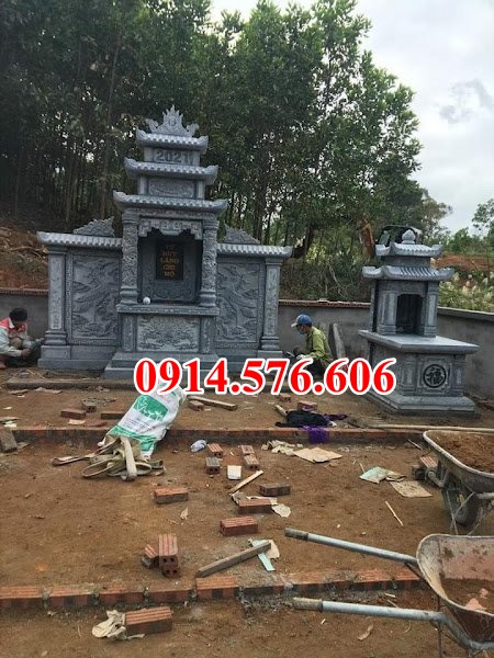 32 mẫu mộ quây úp chụp bằng đá bán khánh hoà, lăng mộ đá xanh trắng