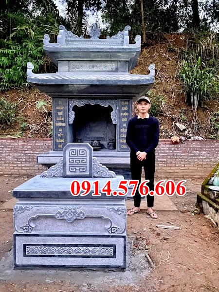 32 mẫu mộ quây úp chụp bằng đá bán khánh hoà, lăng mộ đá xanh trắng