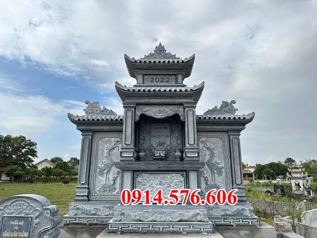 32 mẫu mộ quây úp chụp bằng đá bán khánh hoà, lăng mộ đá xanh trắng