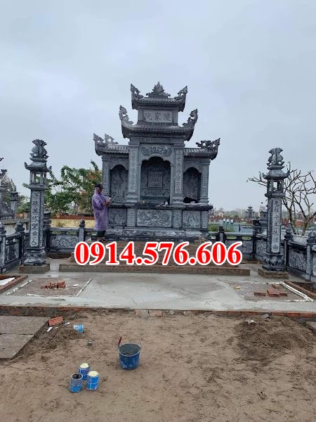 32 mẫu mộ quây úp chụp bằng đá bán khánh hoà, lăng mộ đá xanh trắng