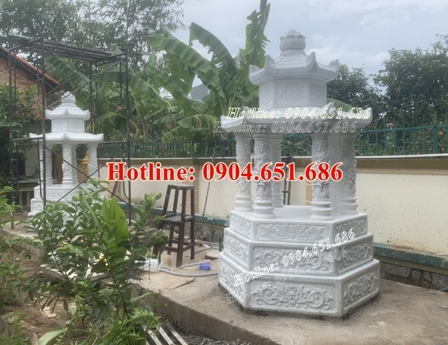 Xây tháp đá đựng tro cốt đẹp tại Kiên Giang - 68 Mẫu tháp mộ để cốt