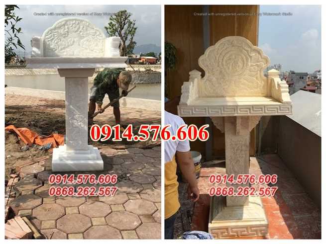20 mẫu am thờ đá đẹp bán yên bái, miếu thần linh, cây hương ngoài trời