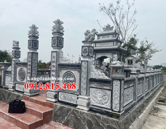 Lăng mộ đá đẹp tại Hải Dương - Địa chỉ bán, xây lăng mộ đá ở Hải Dương