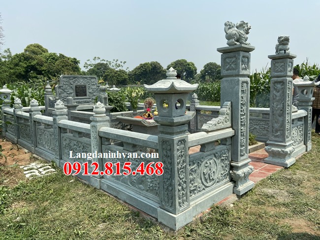 Lăng mộ đá đẹp tại Hải Dương - Địa chỉ bán, xây lăng mộ đá ở Hải Dương