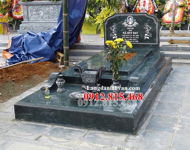 Mẫu mộ đá không mái đẹp bán tại Thái Nguyên 20 - Mộ đá tại Thái Nguyên