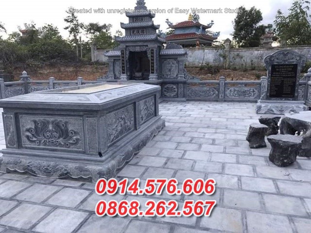 21 mẫu mộ đá một hai ba bốn 12 3 4 có mái che bán vĩnh long
