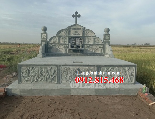 Mẫu mộ đá tam sơn đẹp bán tại Bắc Kạn 97 - Mộ đá đẹp tại Bắc Kạn