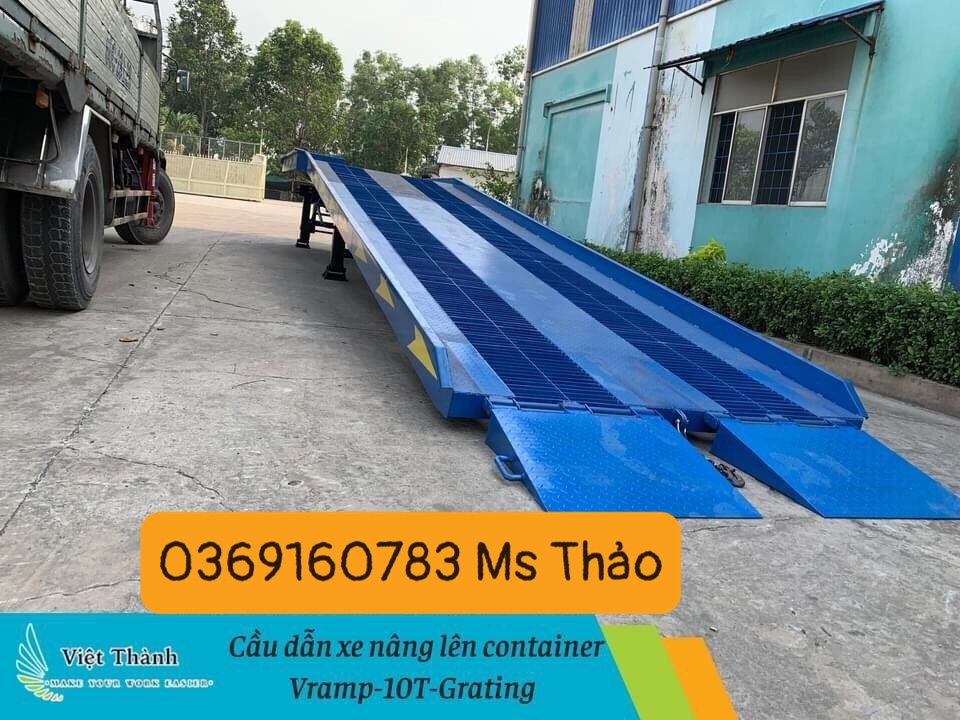 Cầu dẫn xe nâng lưới thép Grating giá tốt 2023