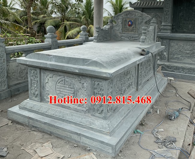 Mẫu mộ đá tam sơn đẹp bán tại Tuyên Quang 22 -Mộ đá tại Tuyên Quang