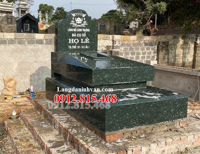Mẫu mộ đá tam sơn đẹp bán tại Tuyên Quang 22 -Mộ đá tại Tuyên Quang