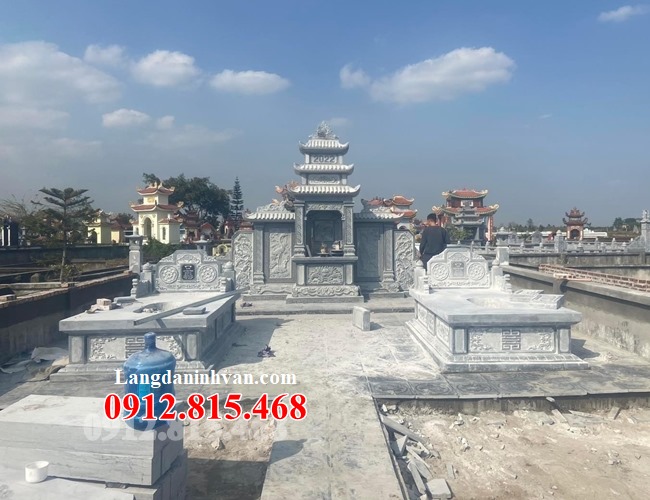 Mẫu mộ đá tam sơn đẹp bán tại Tuyên Quang 22 -Mộ đá tại Tuyên Quang