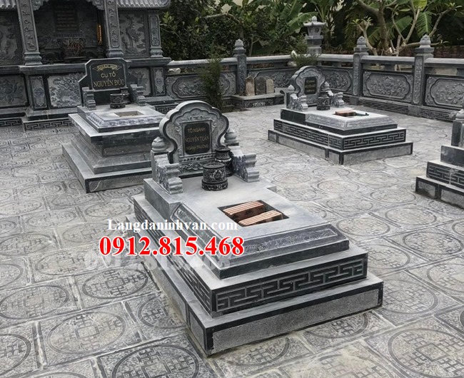 Mẫu mộ đá tam sơn đẹp bán tại Tuyên Quang 22 -Mộ đá tại Tuyên Quang