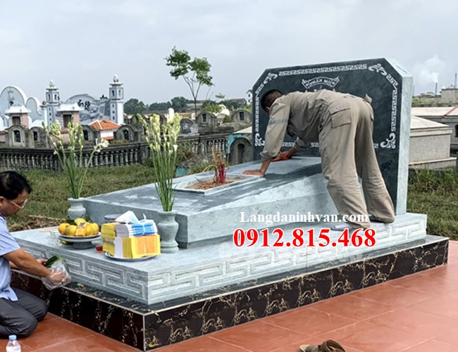 Mẫu mộ đá tam sơn đẹp bán tại Lào Cai 24 - Mộ đá đẹp tại Lào Cai