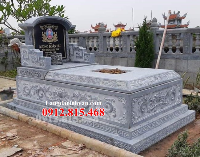 Mẫu mộ đá tam sơn đẹp bán tại Nghệ An 37 - Mộ đá đẹp tại Nghệ An