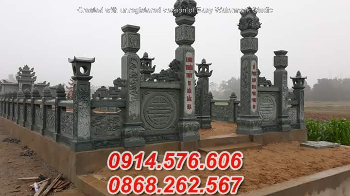 mẫu 52 lăng mộ đá tự nhiên một mái bán phú yên, nhà mồ ông bà