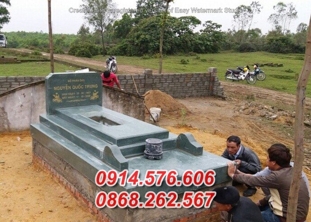 mẫu 52 lăng mộ đá tự nhiên một mái bán phú yên, nhà mồ ông bà