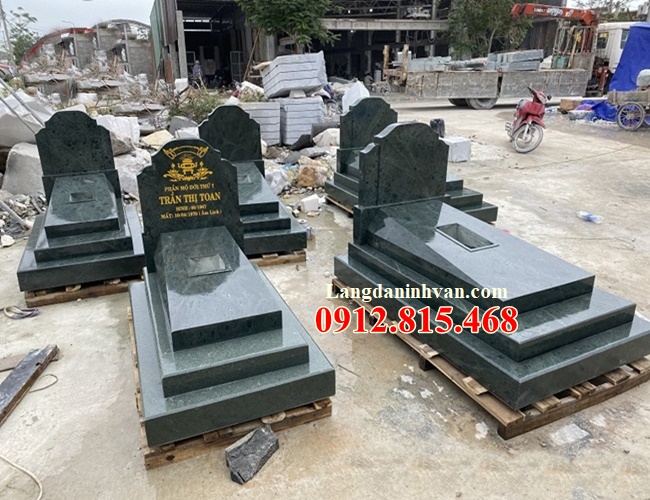 Mẫu mộ tam sơn đá đẹp nhất 2023 chế tác, sản xuất tại Ninh Bình