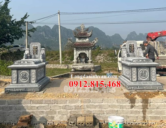 Mẫu mộ đá bành đẹp bán tại Bắc Ninh, Bắc Giang - Mộ đá bành đẹp