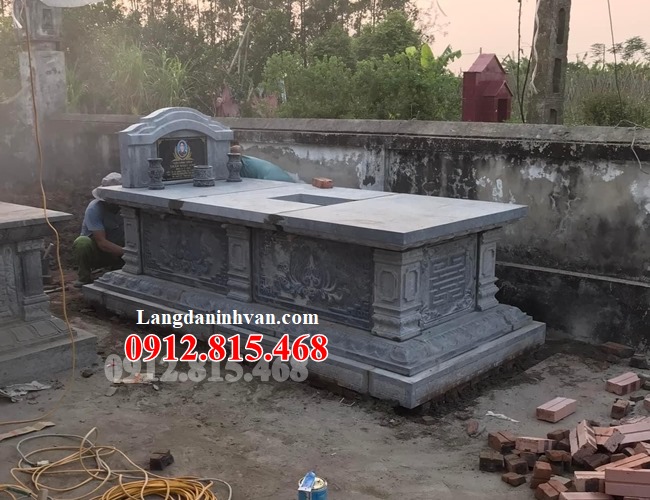 Mẫu mộ đá bành đẹp bán tại Bắc Ninh, Bắc Giang - Mộ đá bành đẹp