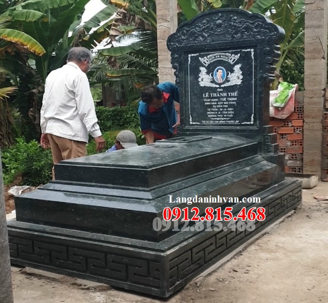 Mẫu mộ đá bành đẹp bán tại Hà Nội 29 - Mộ đá Hà Nội đẹp