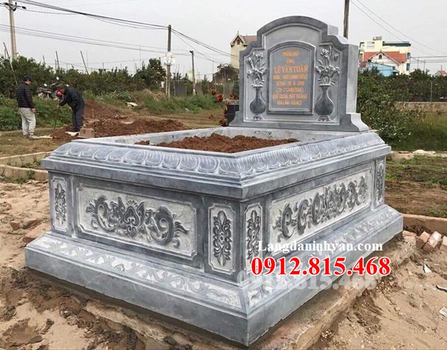 Mẫu mộ đá bành đẹp bán tại Quảng Ninh, Thái Nguyên - Mộ đá bành đẹp
