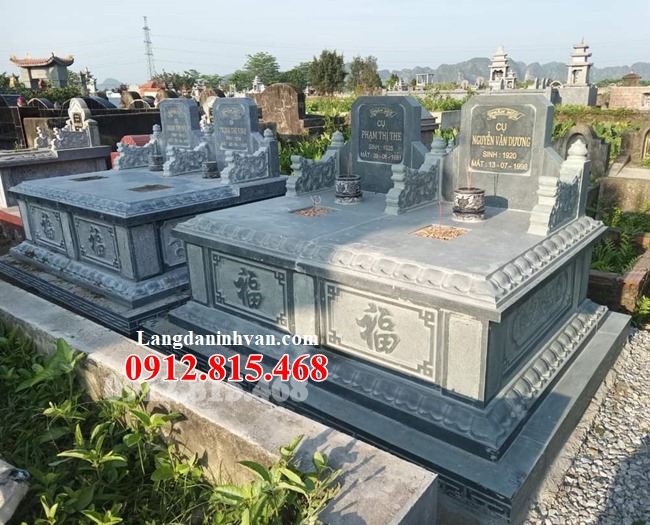 Mẫu mộ đá bành đẹp bán tại Quảng Ninh, Thái Nguyên - Mộ đá bành đẹp
