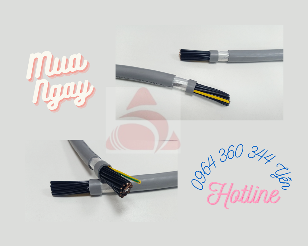 Dây cáp điều khiển, tín hiệu 16x0.75 Altek Kabel