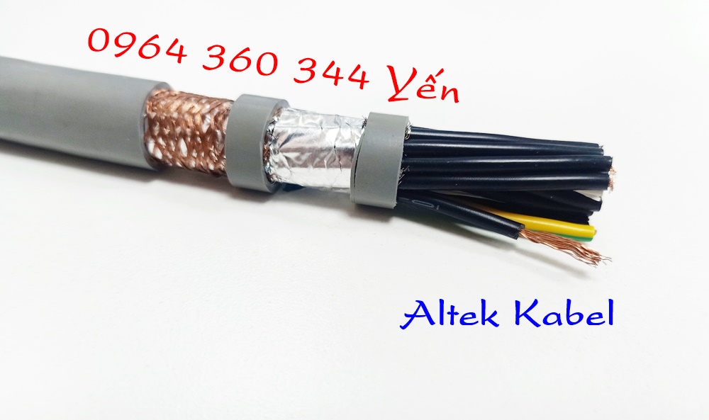 Dây cáp điều khiển, tín hiệu 16x0.75 Altek Kabel