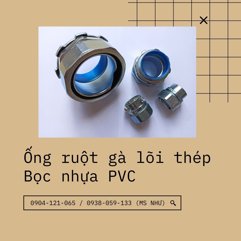 Ống ruột gà lõi thép / Ống thép mềm bọc nhựa