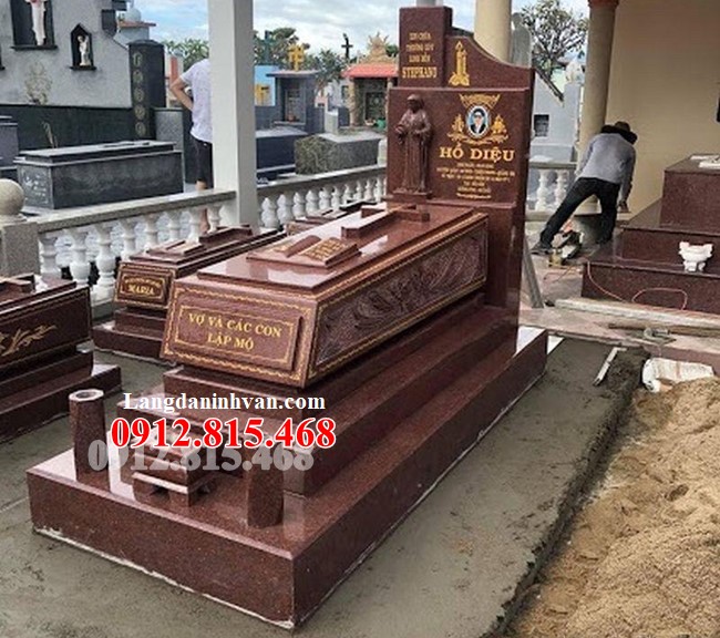 Quảng Nam bán mẫu mộ đá hoa cương đẹp 92 - Mộ đá granite đẹp