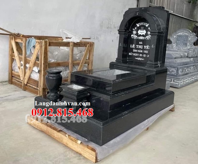 Mẫu mộ đá tam cấp đẹp bán tại Quảng Bình 73 - Mộ đá đẹp Quảng Bình