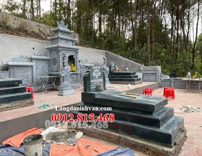 Mẫu mộ đá tam cấp đẹp bán tại Quảng Bình 73 - Mộ đá đẹp Quảng Bình