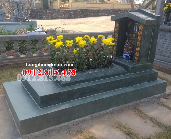 Mẫu mộ đá tam cấp đẹp bán tại Quảng Bình 73 - Mộ đá đẹp Quảng Bình