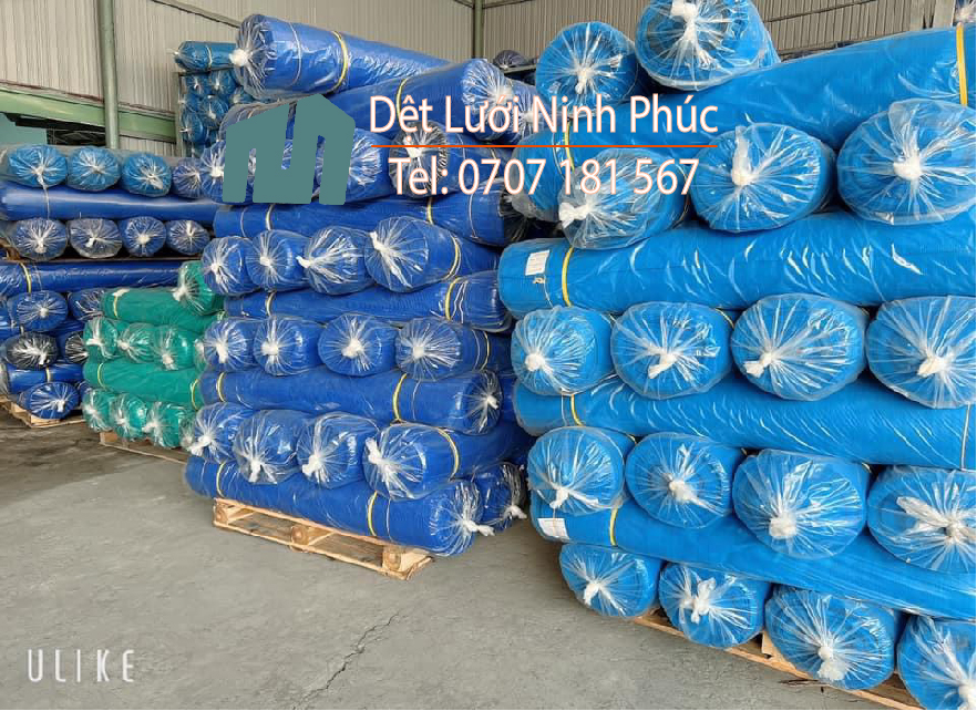 Lưới chắn bụi hdpe màu xanh 60g, 70g, 80g, 100g