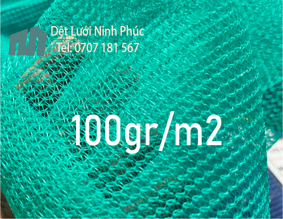 Lưới chắn bụi hdpe màu xanh 60g, 70g, 80g, 100g